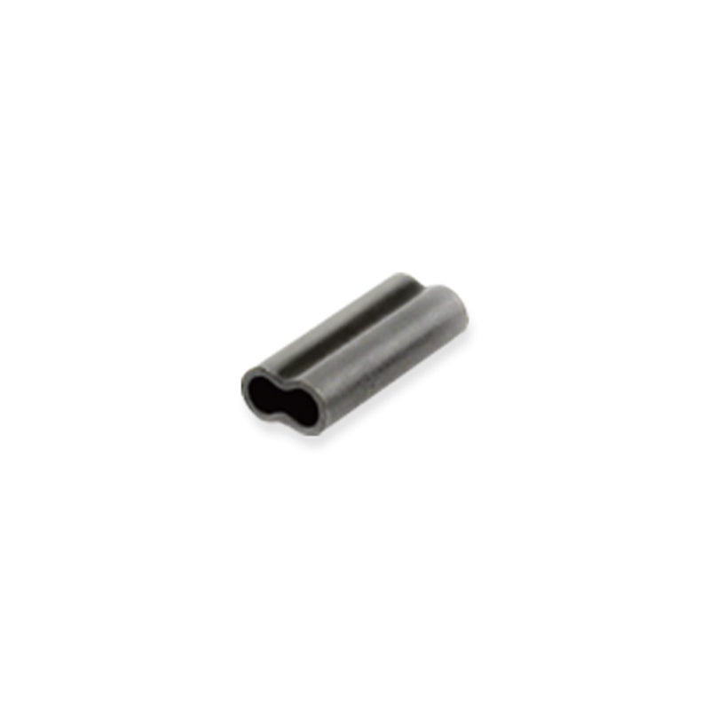 AFW American Fishing Wire Thin Wall Double Barrel Crimp Sleeves, Size #10T/.081", Black, 25 pc - Image 2